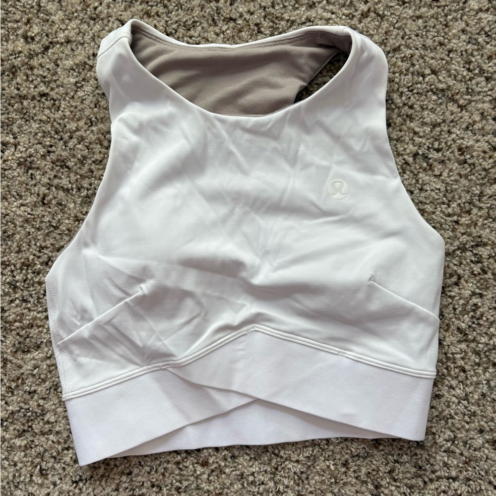 NWOT Lululemon V-Waist Cropped Tennis Tank